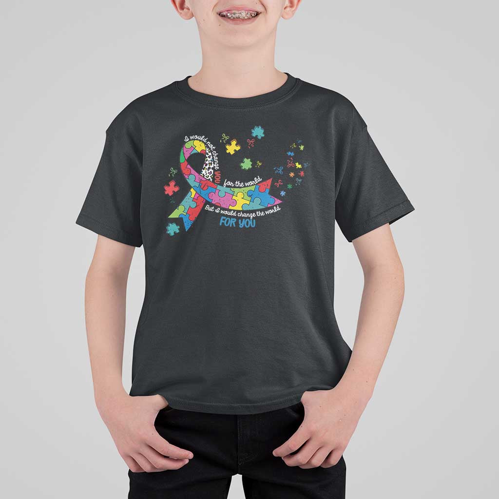 Autism Awareness Coquette Bow T Shirt For Kid Special Education Teacher