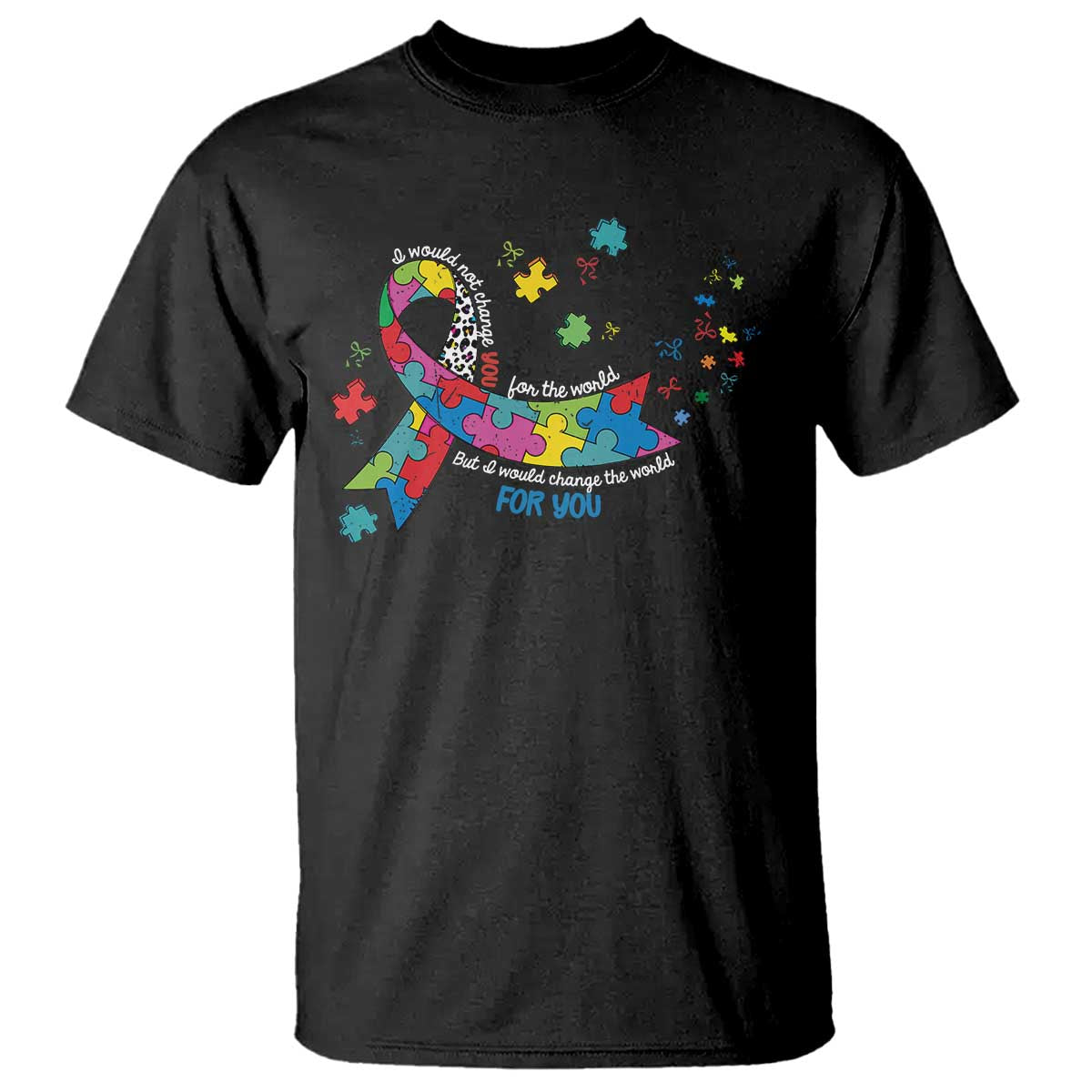 Autism Awareness Coquette Bow T Shirt Special Education Teacher