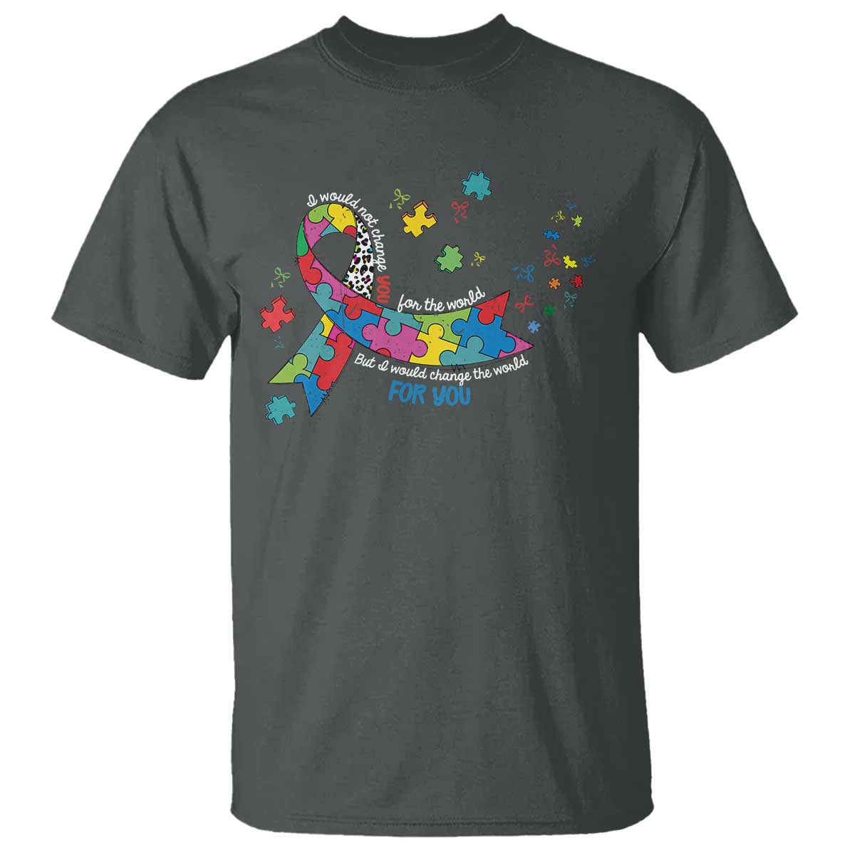 Autism Awareness Coquette Bow T Shirt Special Education Teacher