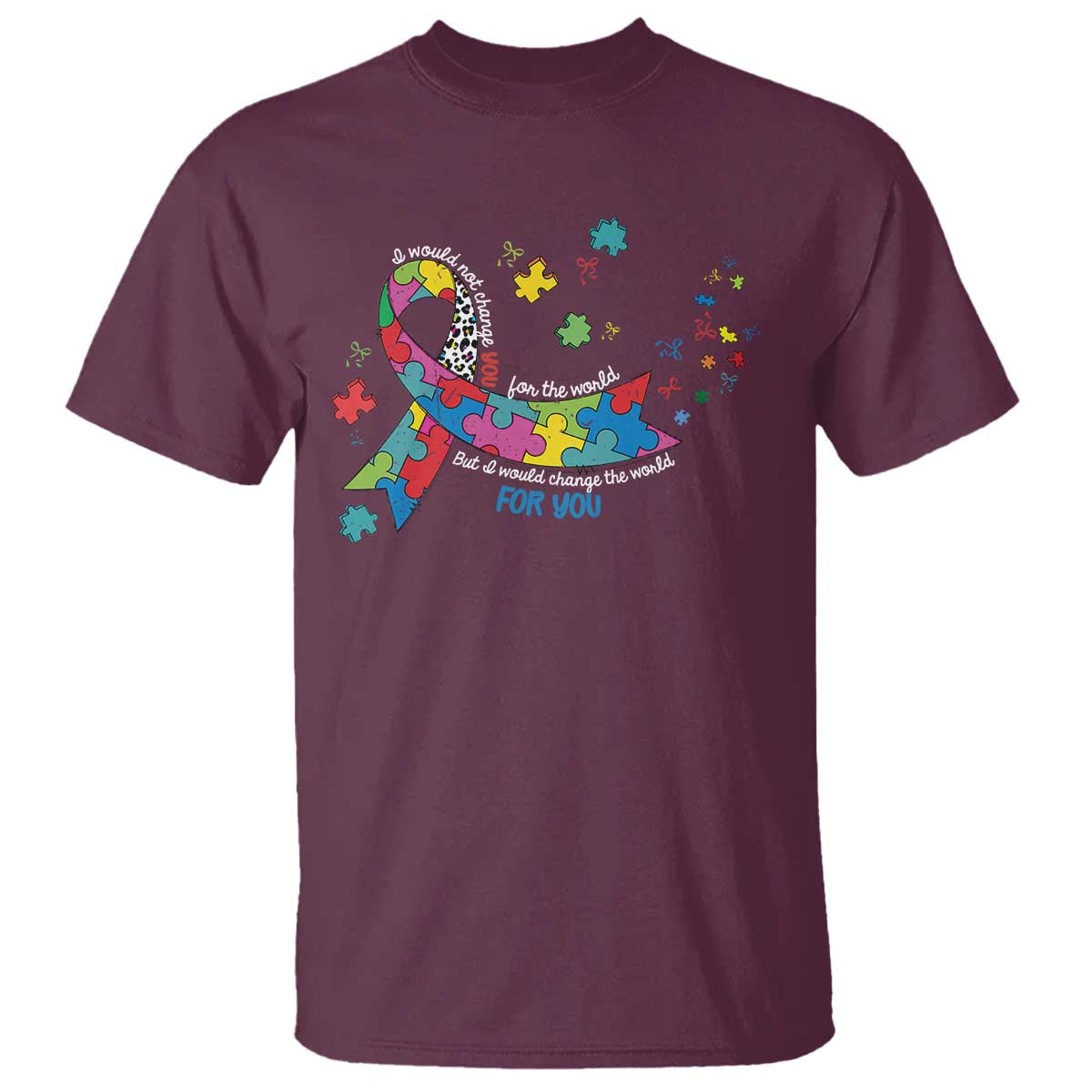 Autism Awareness Coquette Bow T Shirt Special Education Teacher