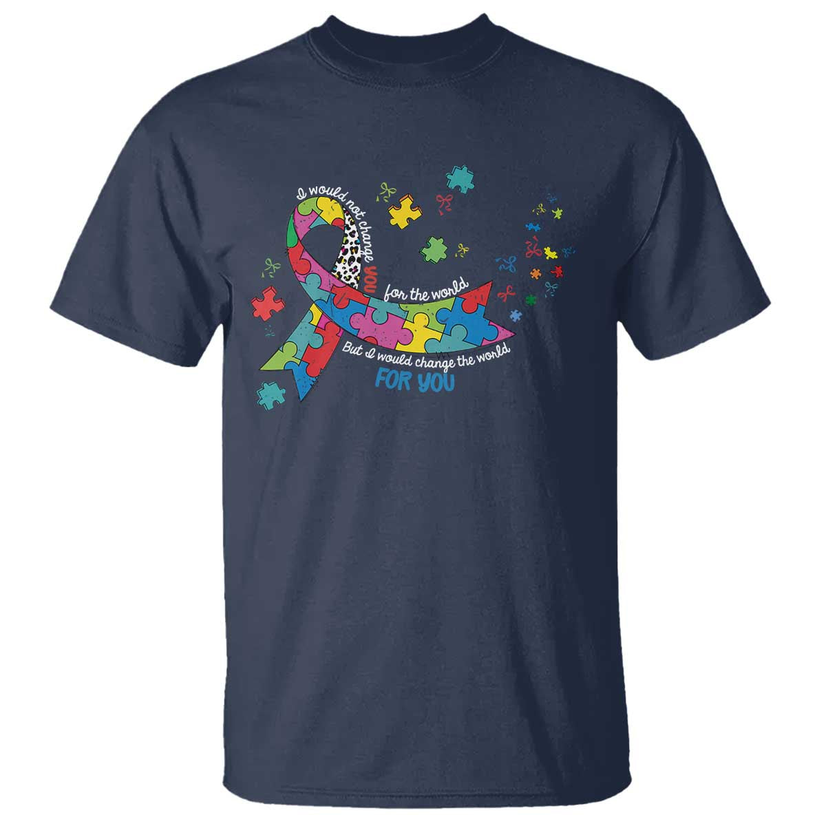 Autism Awareness Coquette Bow T Shirt Special Education Teacher