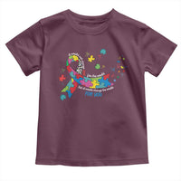 Autism Awareness Coquette Bow Toddler T Shirt Special Education Teacher