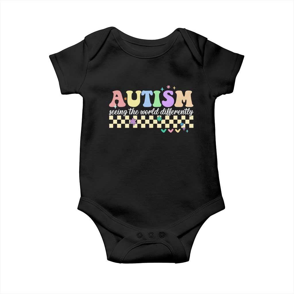 Autism Acceptance Month Baby Onesie Seeing the World Differently