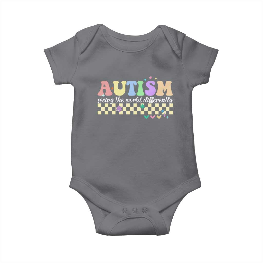 Autism Acceptance Month Baby Onesie Seeing the World Differently