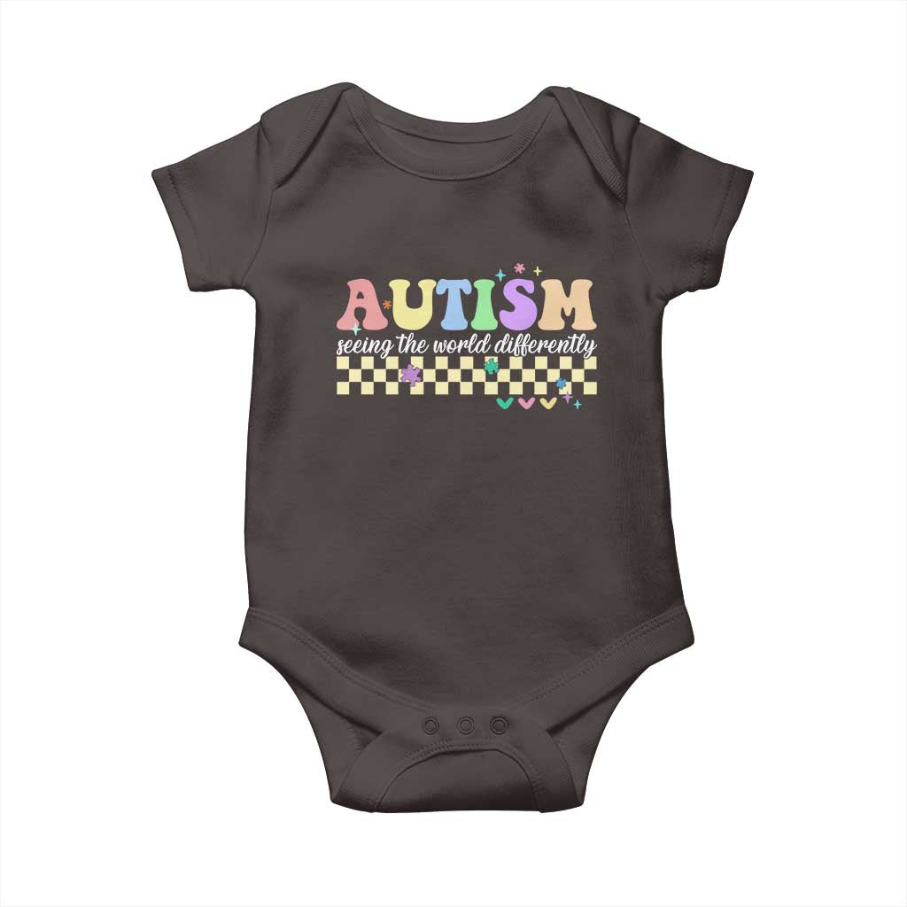 Autism Acceptance Month Baby Onesie Seeing the World Differently