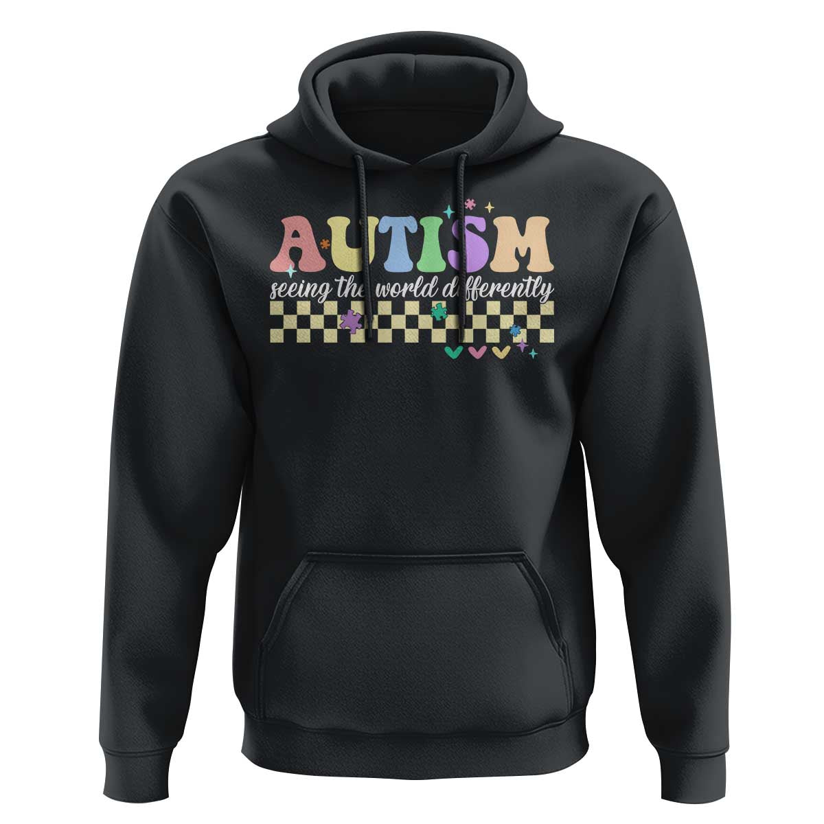 Autism Acceptance Month Hoodie Seeing the World Differently