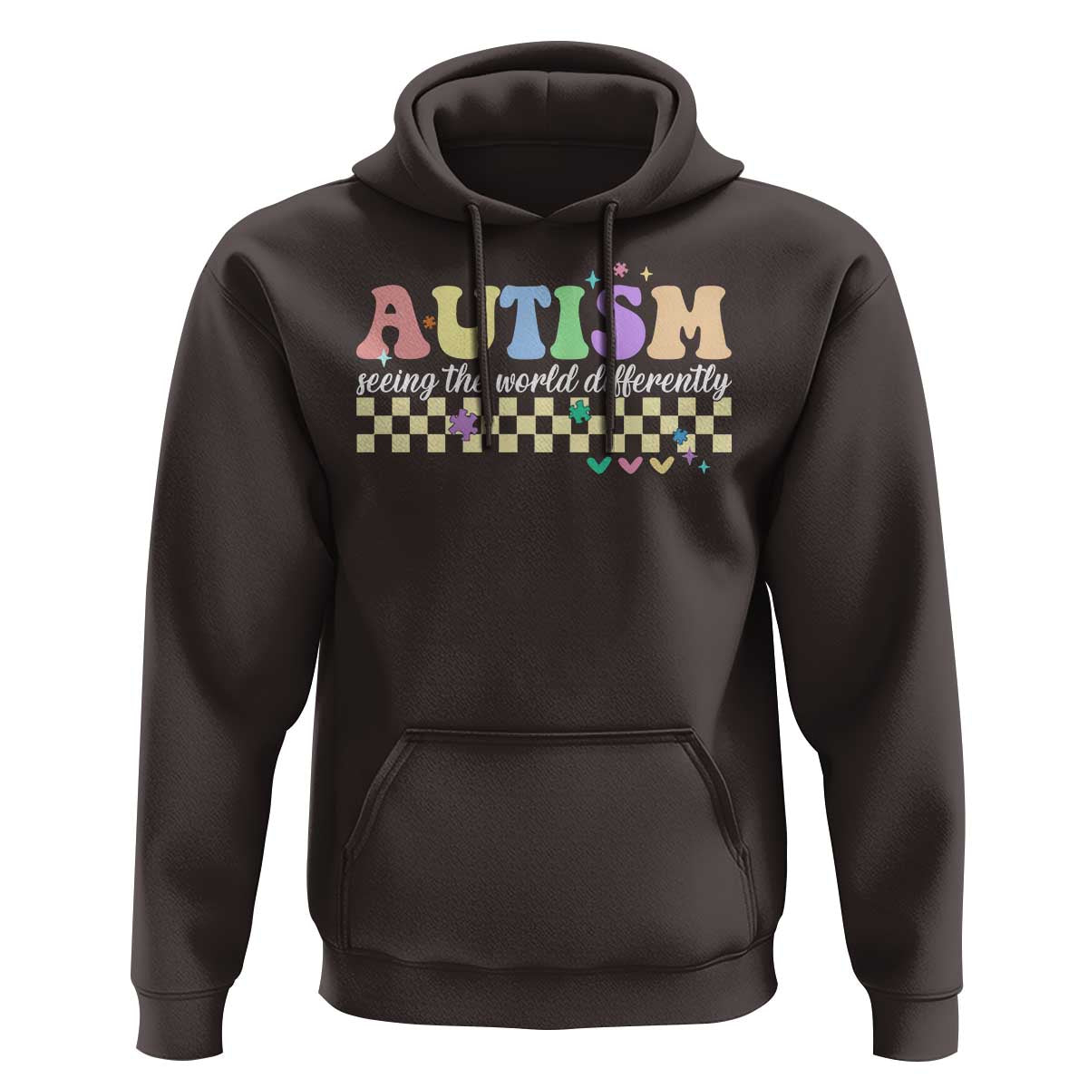 Autism Acceptance Month Hoodie Seeing the World Differently