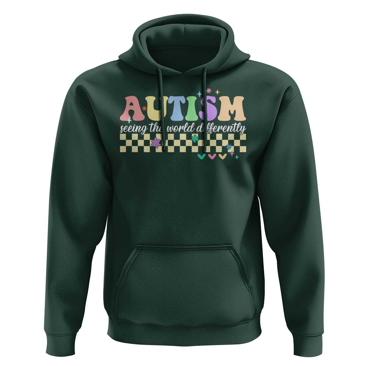 Autism Acceptance Month Hoodie Seeing the World Differently