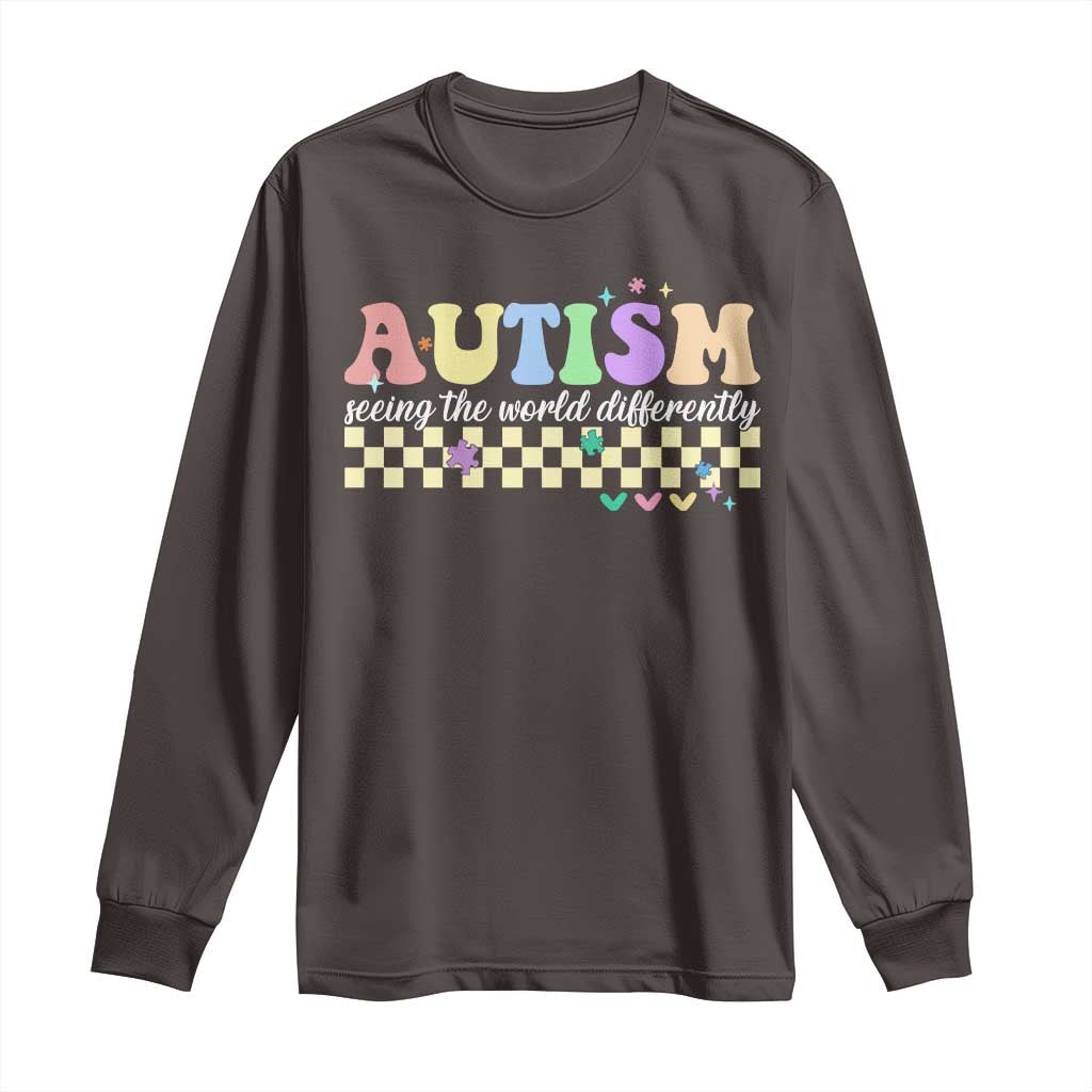 Autism Acceptance Month Long Sleeve Shirt Seeing the World Differently