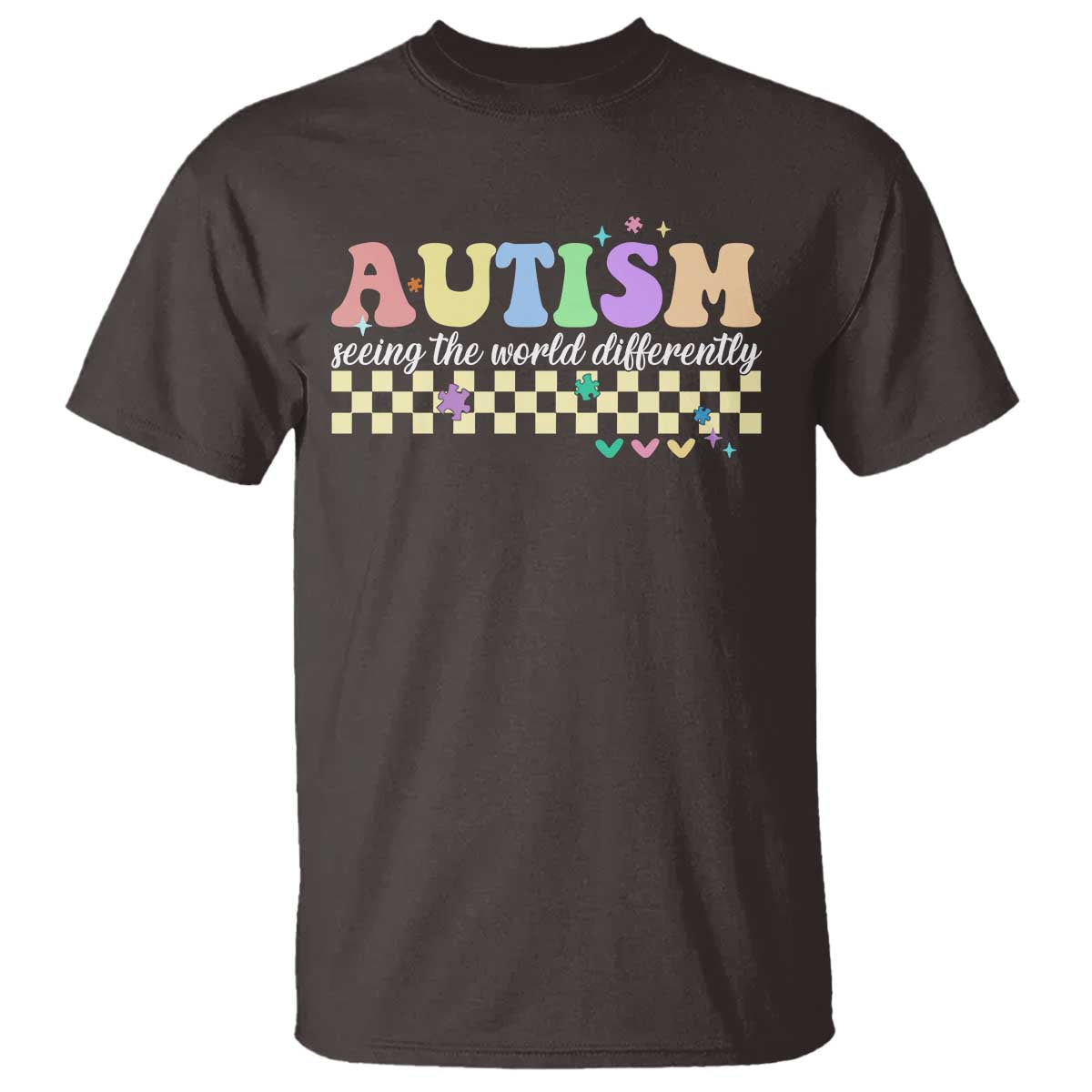 Autism Acceptance Month T Shirt Seeing the World Differently