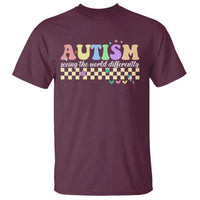 Autism Acceptance Month T Shirt Seeing the World Differently