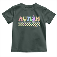 Autism Acceptance Month Toddler T Shirt Seeing the World Differently