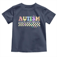 Autism Acceptance Month Toddler T Shirt Seeing the World Differently
