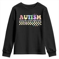 Autism Acceptance Month Youth Sweatshirt Seeing the World Differently