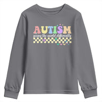 Autism Acceptance Month Youth Sweatshirt Seeing the World Differently