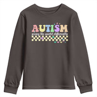 Autism Acceptance Month Youth Sweatshirt Seeing the World Differently