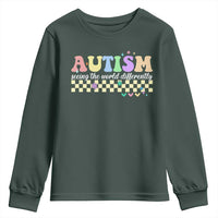 Autism Acceptance Month Youth Sweatshirt Seeing the World Differently