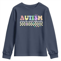 Autism Acceptance Month Youth Sweatshirt Seeing the World Differently