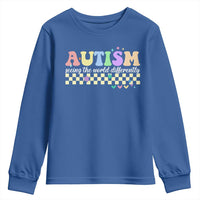 Autism Acceptance Month Youth Sweatshirt Seeing the World Differently