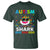 Funny Autism Shark T Shirt Puzzle Piece Autistic Mom Dad Sped Teacher