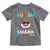 Funny Autism Shark Toddler T Shirt Puzzle Piece Autistic Mom Dad Sped Teacher