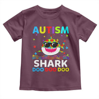 Funny Autism Shark Toddler T Shirt Puzzle Piece Autistic Mom Dad Sped Teacher