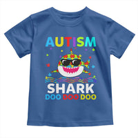 Funny Autism Shark Toddler T Shirt Puzzle Piece Autistic Mom Dad Sped Teacher
