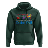 Autism Awareness Hoodie Keep Staring You Might Cure My Autism Heart Puzzle