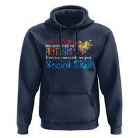 Autism Awareness Hoodie Keep Staring You Might Cure My Autism Heart Puzzle