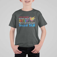 Autism Awareness T Shirt For Kid Keep Staring You Might Cure My Autism Heart Puzzle