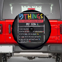 Autistic Son Autism Awareness Mom Dad Parents Spare Tire Cover
