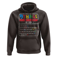 Autistic Son Autism Awareness Mom Dad Parents Hoodie