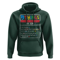 Autistic Son Autism Awareness Mom Dad Parents Hoodie