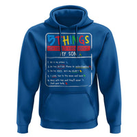 Autistic Son Autism Awareness Mom Dad Parents Hoodie