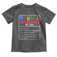 Autistic Son Autism Awareness Mom Dad Parents Toddler T Shirt