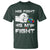 Autism Awareness Mom Dad Parents Autistic Kids T Shirt His Fight Is My Fight Month Support
