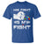 Autism Awareness Mom Dad Parents Autistic Kids T Shirt His Fight Is My Fight Month Support