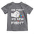 Autism Awareness Mom Dad Parents Autistic Kids Toddler T Shirt His Fight Is My Fight Month Support