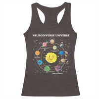 Autism Awareness Racerback Tank Top Neurodiverse Universe Sped Teacher