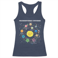 Autism Awareness Racerback Tank Top Neurodiverse Universe Sped Teacher