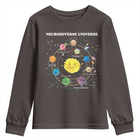 Autism Awareness Youth Sweatshirt Neurodiverse Universe Sped Teacher