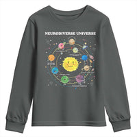 Autism Awareness Youth Sweatshirt Neurodiverse Universe Sped Teacher
