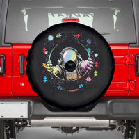 Astronaut Autism Awareness Spare Tire Cover Space Autistic Kids Sped Teacher