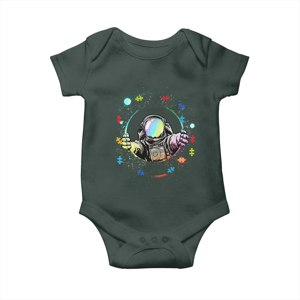 Astronaut Autism Awareness Baby Onesie Space Autistic Kids Sped Teacher