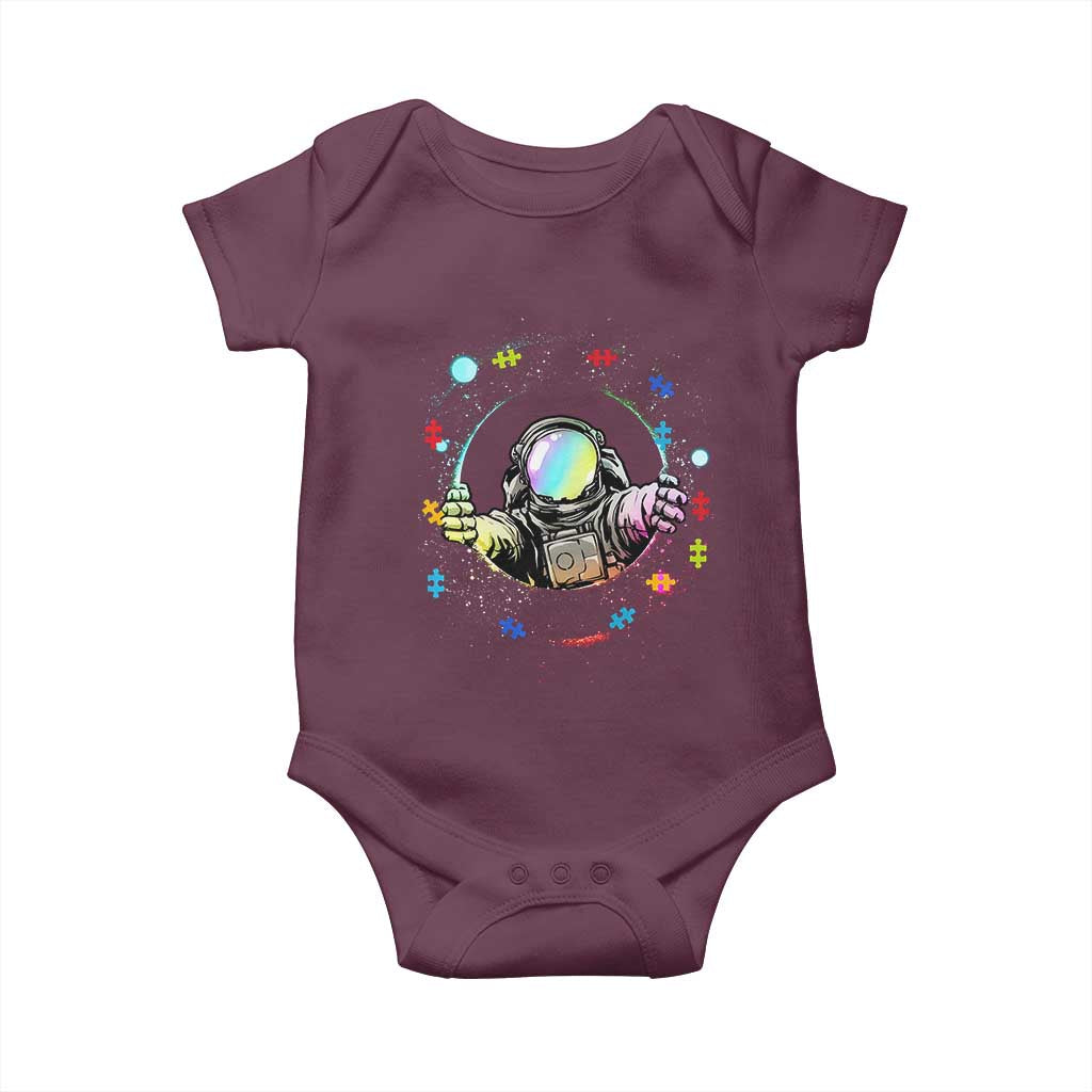 Astronaut Autism Awareness Baby Onesie Space Autistic Kids Sped Teacher