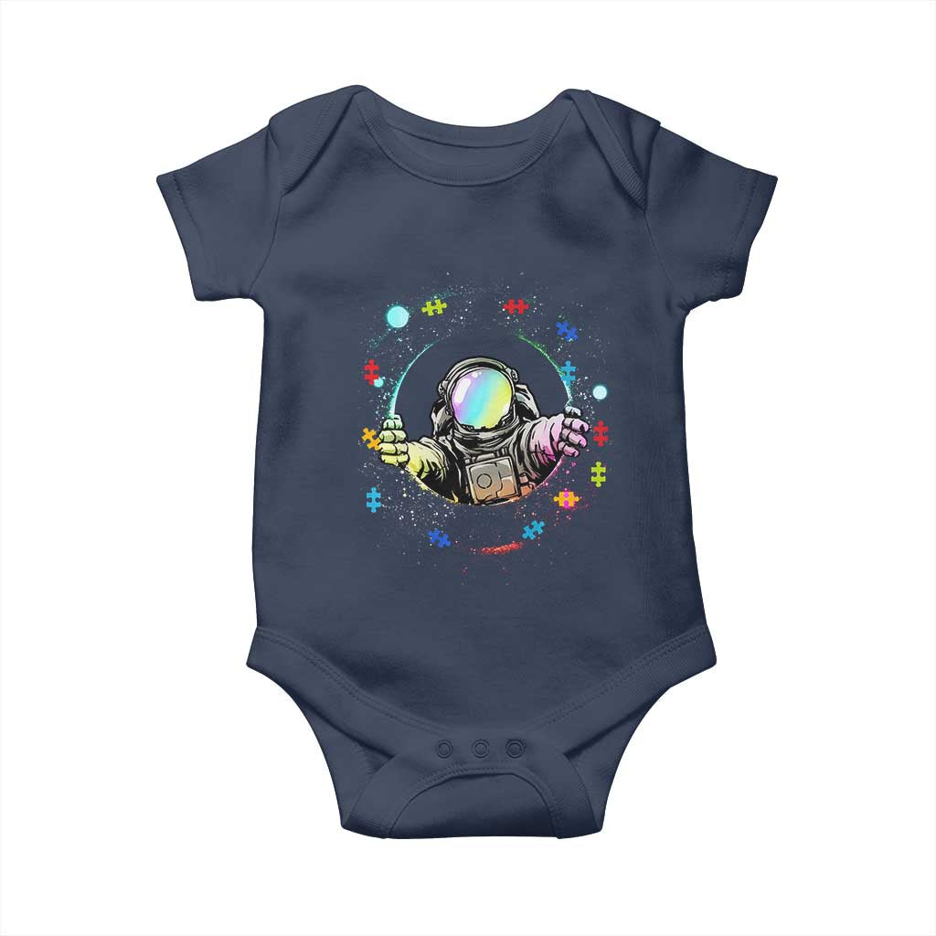 Astronaut Autism Awareness Baby Onesie Space Autistic Kids Sped Teacher