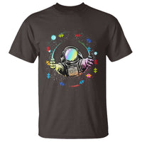 Astronaut Autism Awareness T Shirt Space Autistic Kids Sped Teacher