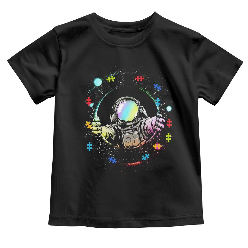 Astronaut Autism Awareness Toddler T Shirt Space Autistic Kids Sped Teacher