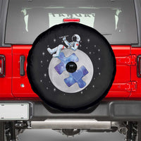 Autism Awareness Astronaut Spare Tire Cover Space Stars Autistic Kids Sped Teacher