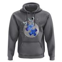 Autism Awareness Astronaut Hoodie Space Stars Autistic Kids Sped Teacher